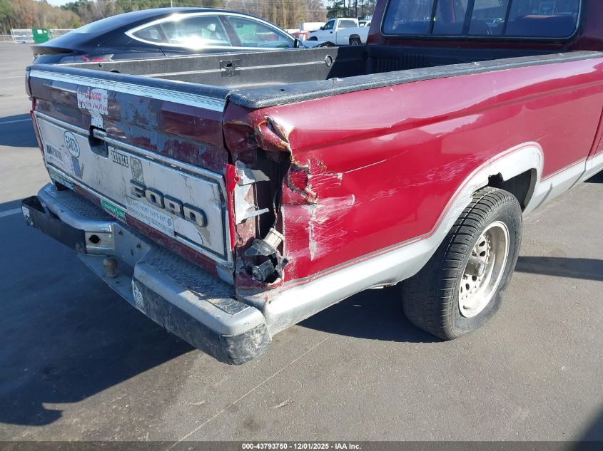 1988 Ford Ranger VIN: 1FTBR10A8JUD69955 Lot: 43793750