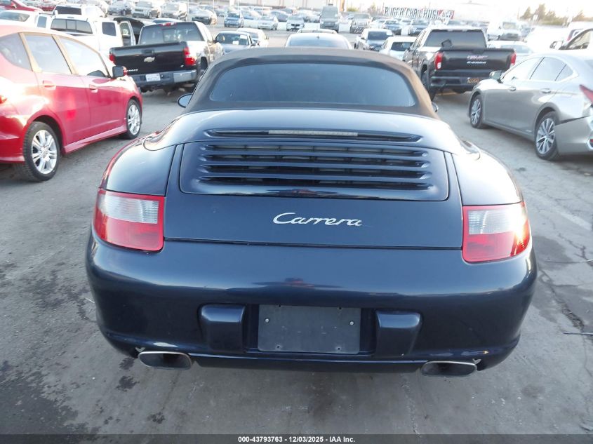 2006 Porsche 911 Carrera/Carrera 4 VIN: WP0CA29936S755843 Lot: 43793763