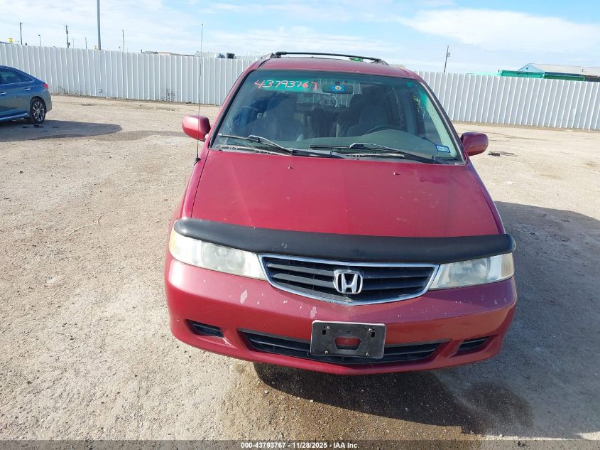 2003 Honda Odyssey Ex VIN: 5FNRL18613B061943 Lot: 43793767