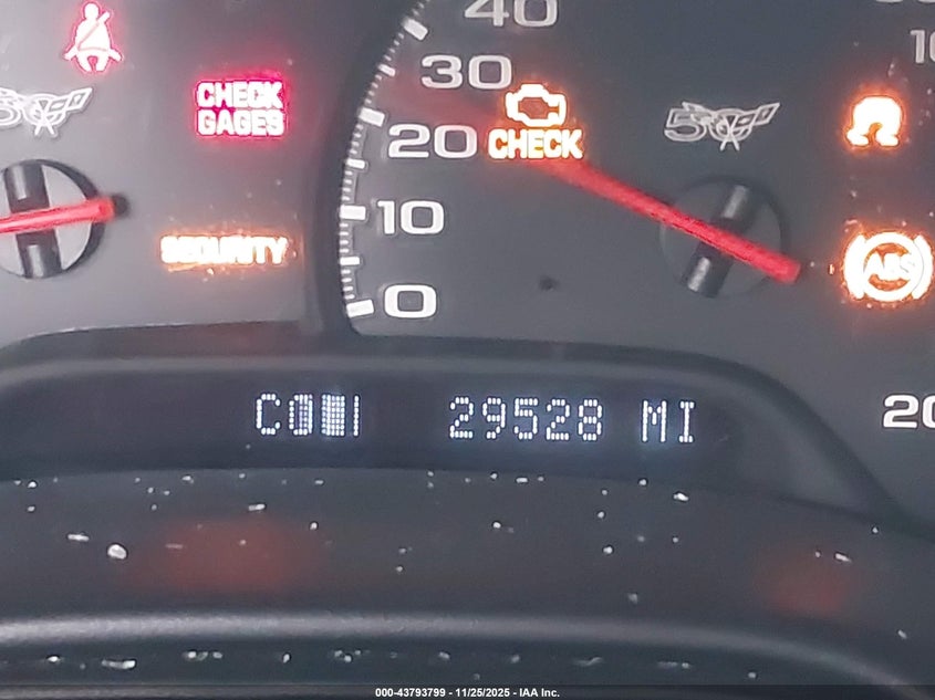 2003 Chevrolet Corvette VIN: 1G1YY32G735130395 Lot: 43793799