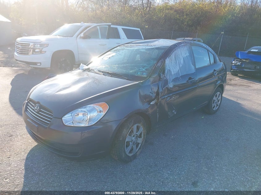 KMHCN46C77U157935 2007 HYUNDAI ACCENT photo no. 2