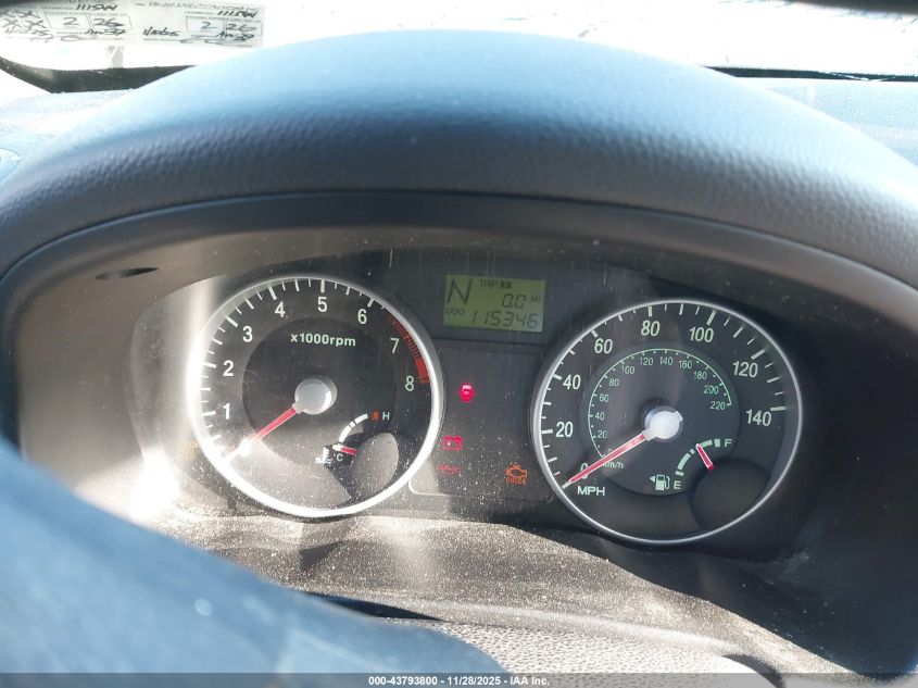 2007 Hyundai Accent Gls VIN: KMHCN46C77U157935 Lot: 43793800