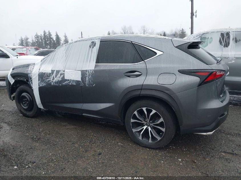 2015 Lexus Nx 200T F Sport VIN: JTJBARBZ4F2017013 Lot: 43793810