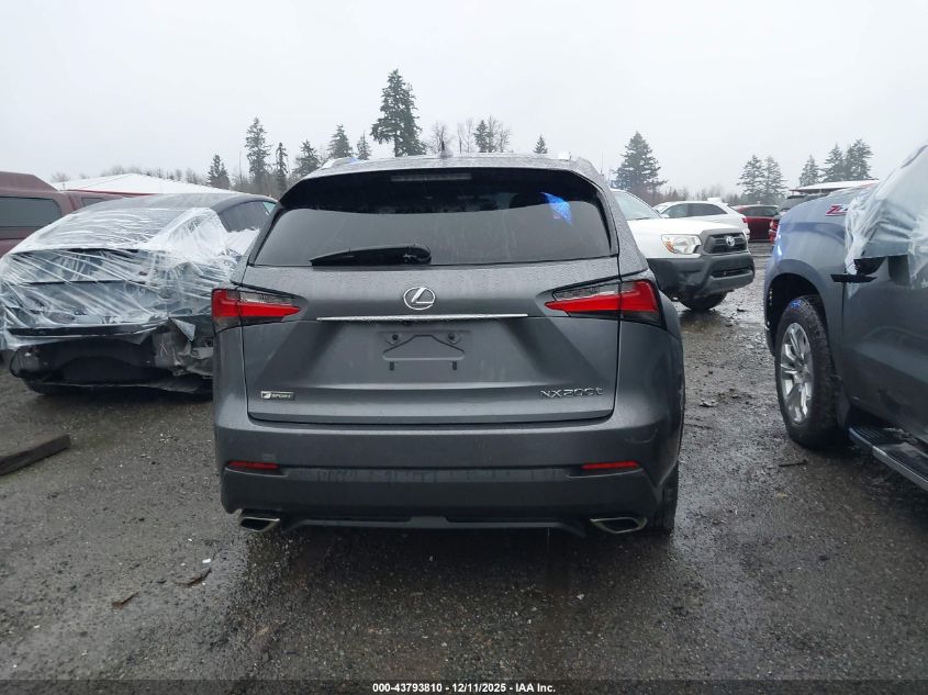 2015 Lexus Nx 200T F Sport VIN: JTJBARBZ4F2017013 Lot: 43793810