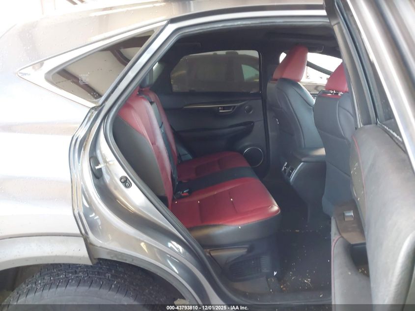 2015 Lexus Nx 200T F Sport VIN: JTJBARBZ4F2017013 Lot: 43793810