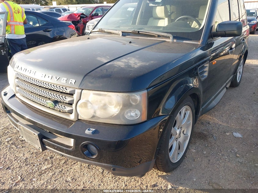 2008 Land Rover Range Rover Sport Hse VIN: SALSK25498A137169 Lot: 43793844