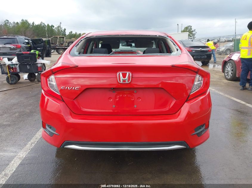 2020 Honda Civic Lx VIN: 2HGFC2F6XLH547075 Lot: 43793862
