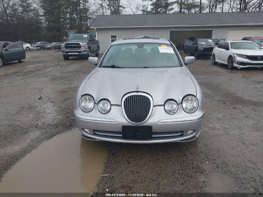 2002 Jaguar S-Type 3.0L V6 VIN: SAJDA01N72FM35298 Lot: 43793880