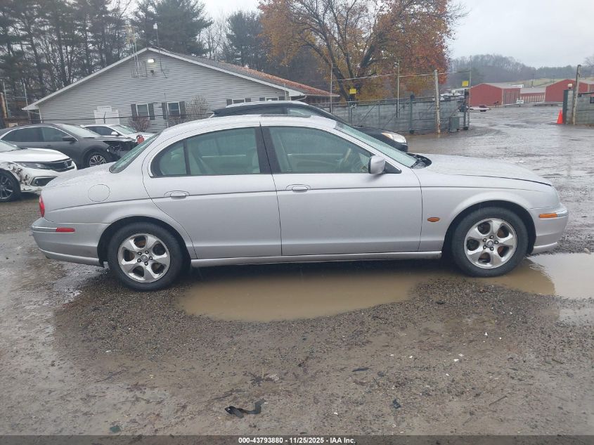 2002 Jaguar S-Type 3.0L V6 VIN: SAJDA01N72FM35298 Lot: 43793880