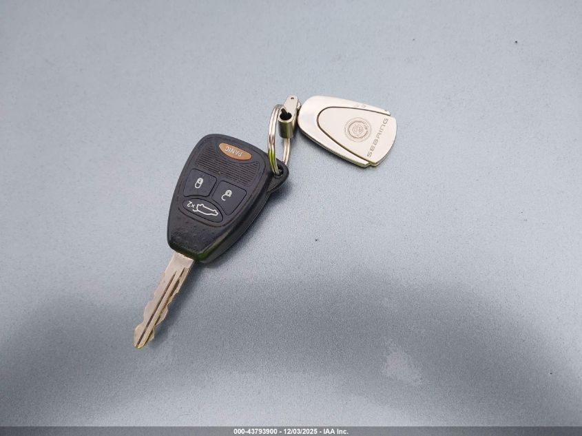 2007 Chrysler Sebring Limited VIN: 1C3LC66M07N681618 Lot: 43793900