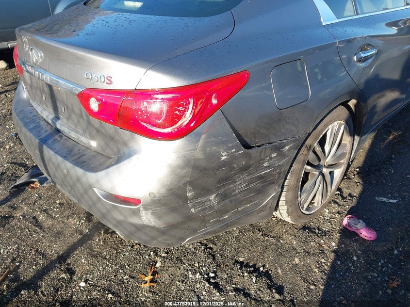 2014 Infiniti Q50 Sport VIN: JN1BV7AR2EM695374 Lot: 43793919