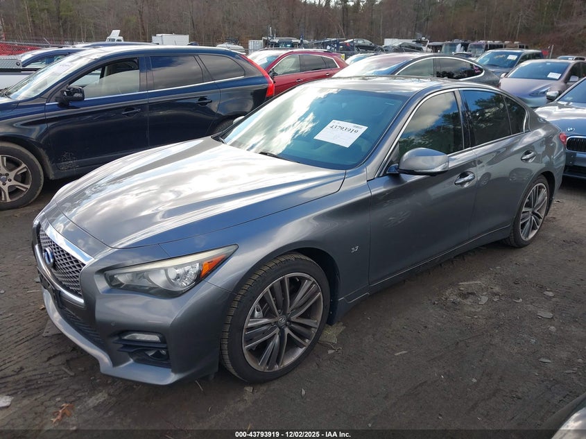 JN1BV7AR2EM695374 2014 INFINITI Q50 photo no. 2