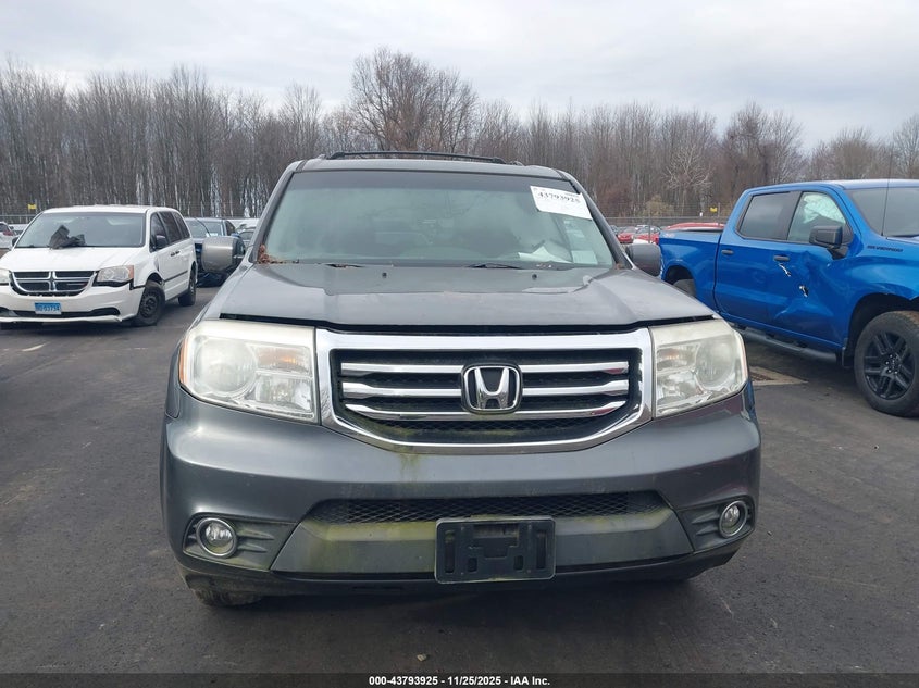 2012 Honda Pilot Ex-L VIN: 5FNYF4H50CB040478 Lot: 43793925