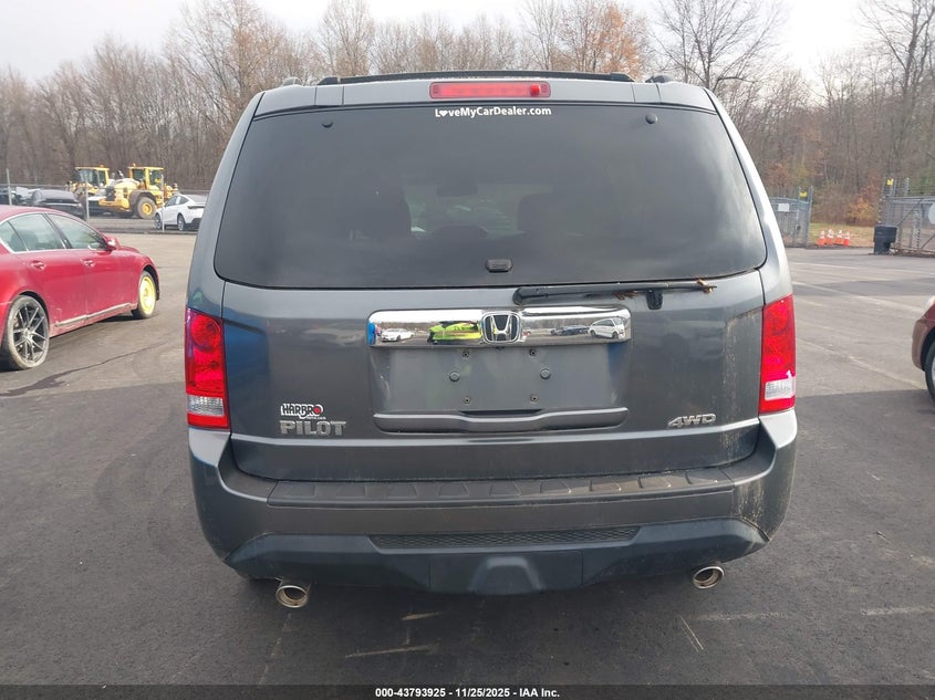 2012 Honda Pilot Ex-L VIN: 5FNYF4H50CB040478 Lot: 43793925