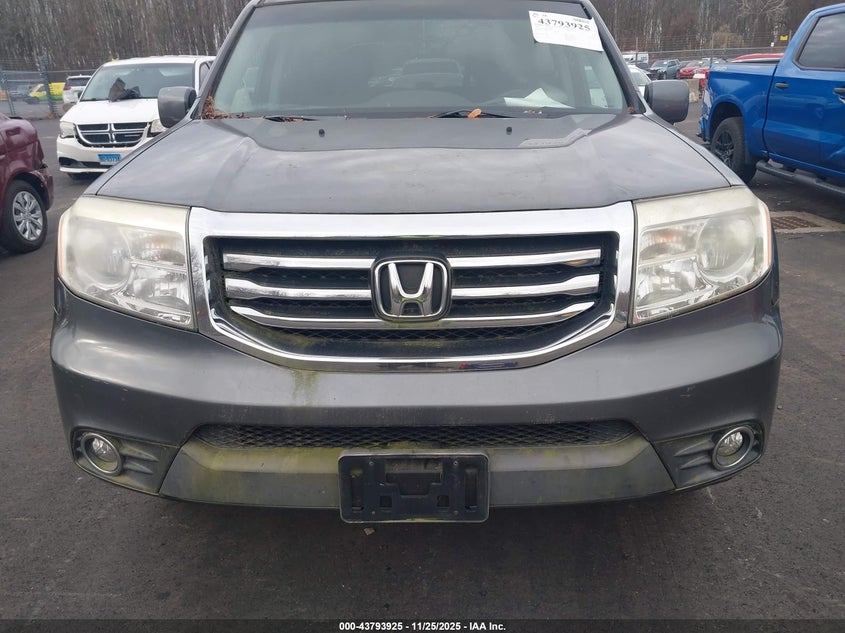 2012 Honda Pilot Ex-L VIN: 5FNYF4H50CB040478 Lot: 43793925