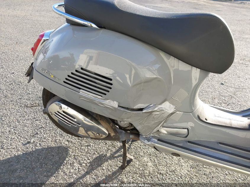 2020 Vespa Gts 300 Super VIN: ZAPMA39M1L5201451 Lot: 43793961