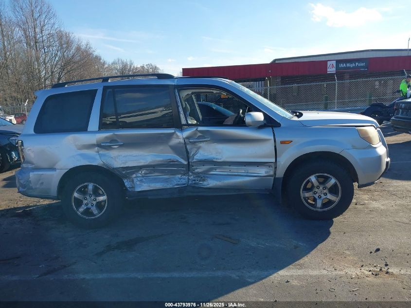 2006 Honda Pilot Ex VIN: 5FNYF28446B021576 Lot: 43793976