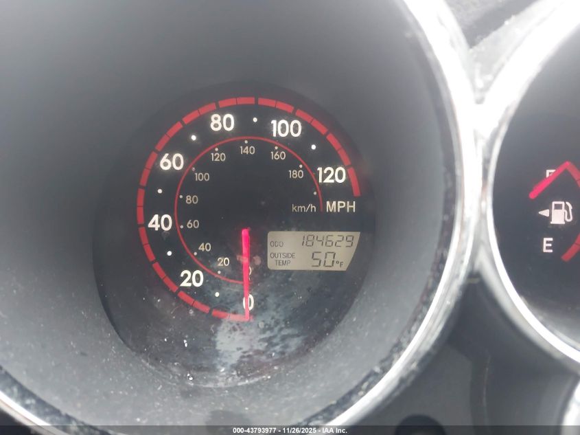 2005 Toyota Corolla Matrix Xr VIN: 2T1LR30E55C492263 Lot: 43793977