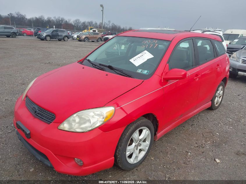 2005 Toyota Corolla Matrix Xr VIN: 2T1LR30E55C492263 Lot: 43793977