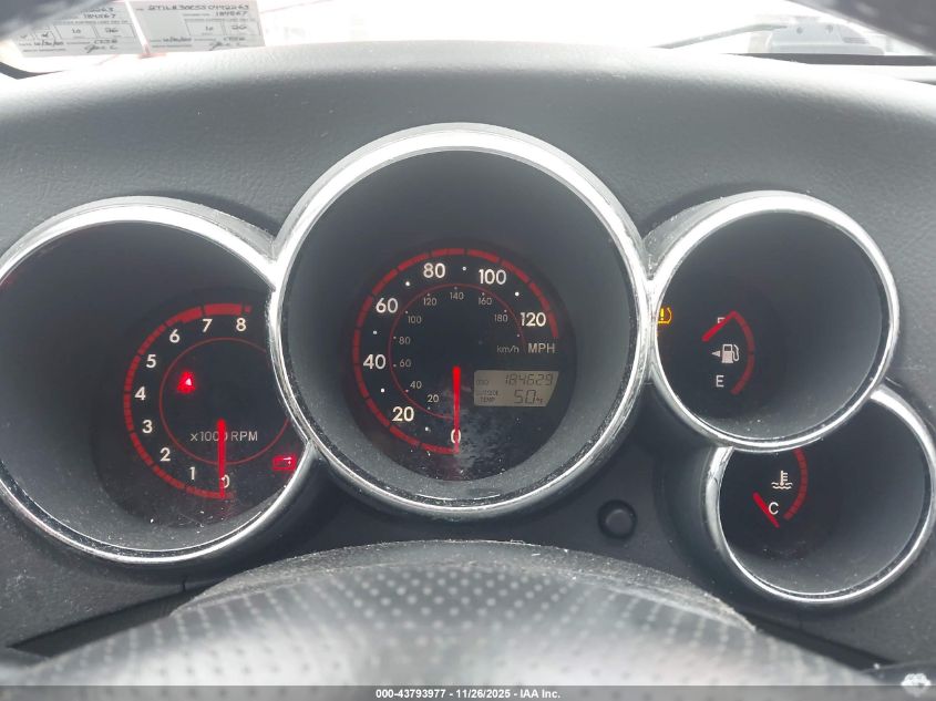 2005 Toyota Corolla Matrix Xr VIN: 2T1LR30E55C492263 Lot: 43793977