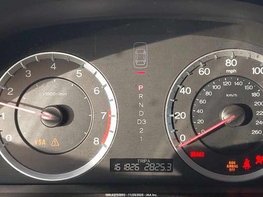 2008 Honda Accord 2.4 Lx VIN: JHMCP26358C039682 Lot: 43793993