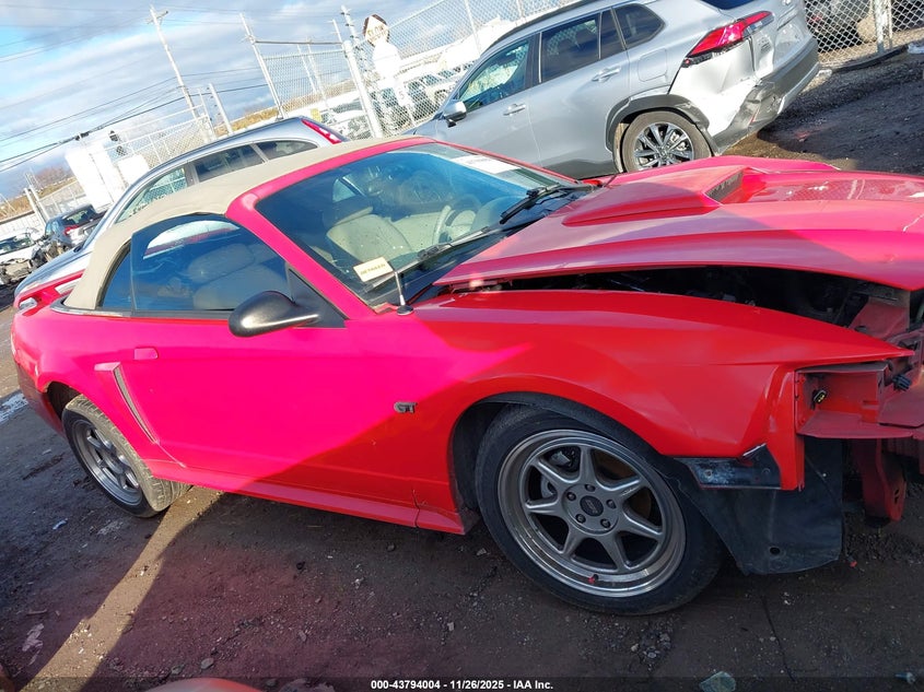 2003 Ford Mustang Gt VIN: 1FAFP45XX3F334529 Lot: 43794004