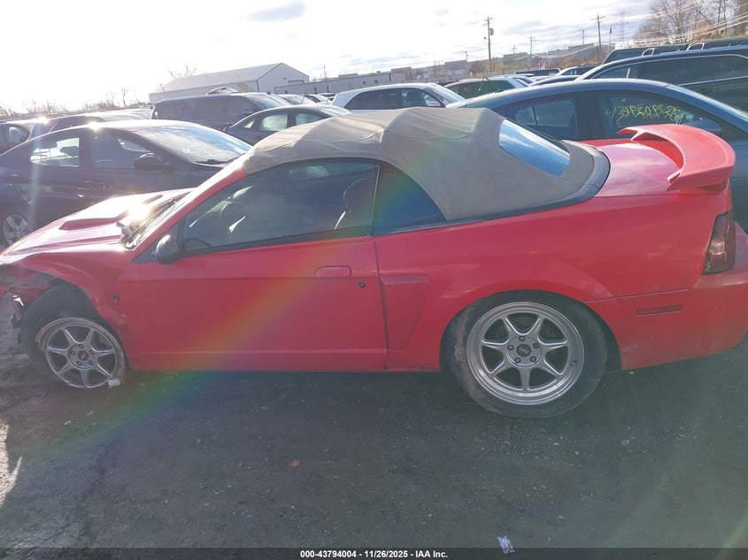 2003 Ford Mustang Gt VIN: 1FAFP45XX3F334529 Lot: 43794004