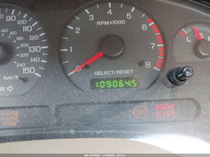 2003 Ford Mustang Gt VIN: 1FAFP45XX3F334529 Lot: 43794004