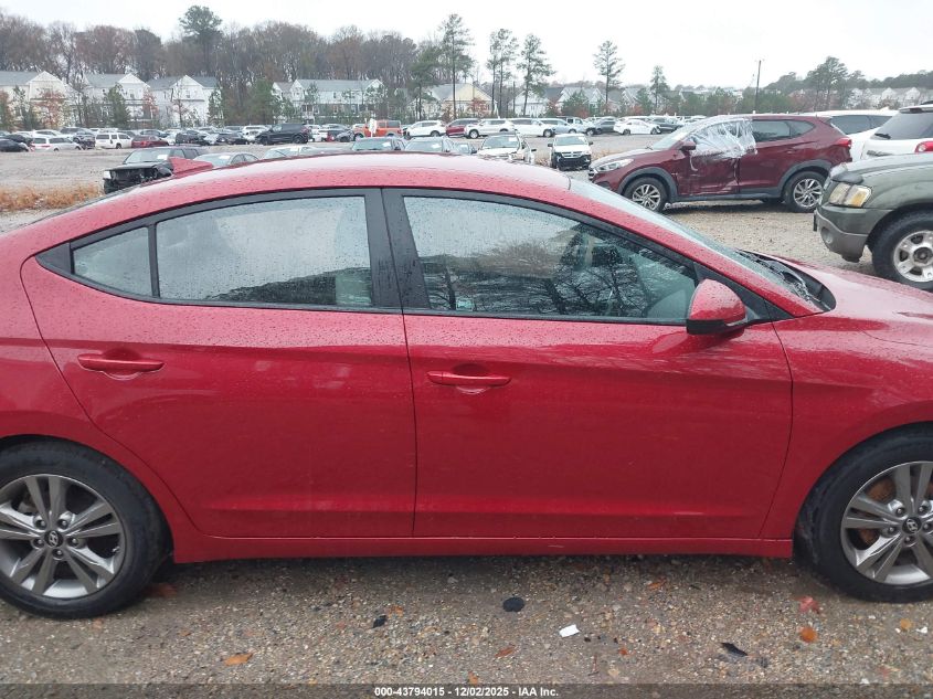 2018 Hyundai Elantra Sel VIN: 5NPD84LF9JH392420 Lot: 43794015