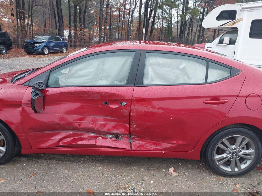 2018 Hyundai Elantra Sel VIN: 5NPD84LF9JH392420 Lot: 43794015