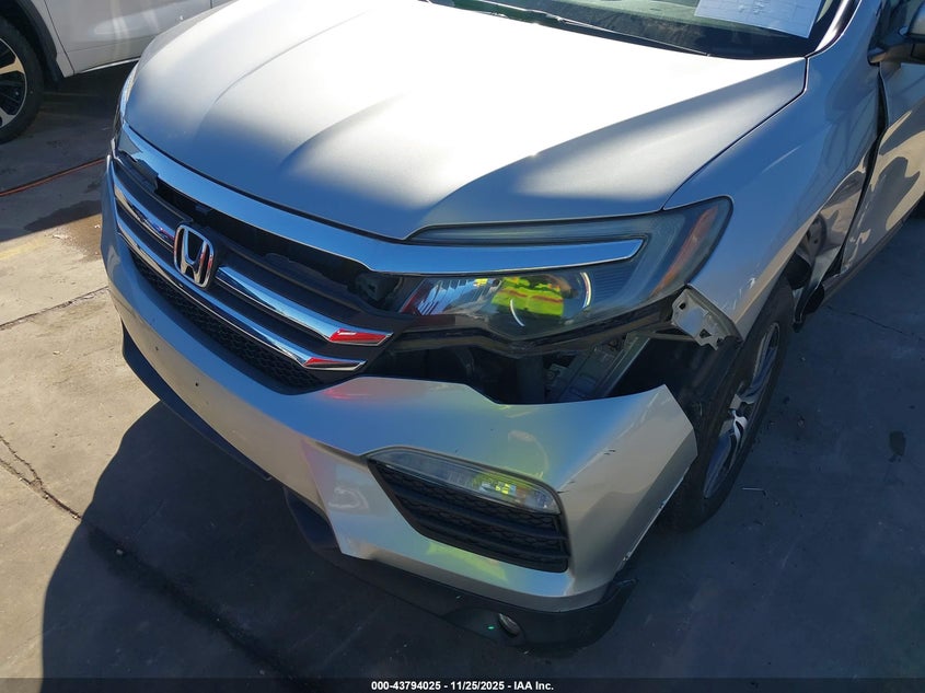 2018 Honda Pilot Ex VIN: 5FNYF5H34JB012832 Lot: 43794025