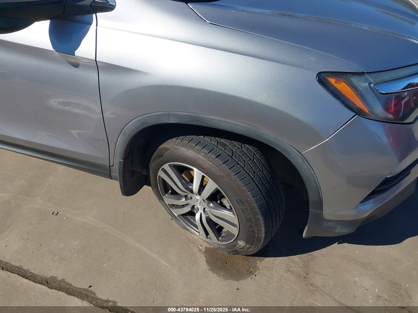 2018 Honda Pilot Ex VIN: 5FNYF5H34JB012832 Lot: 43794025