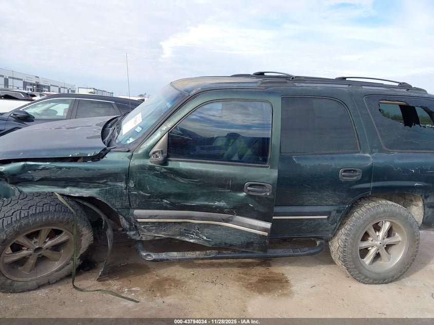 2001 Chevrolet Tahoe Ls VIN: 1GNEK13T01R227463 Lot: 43794034