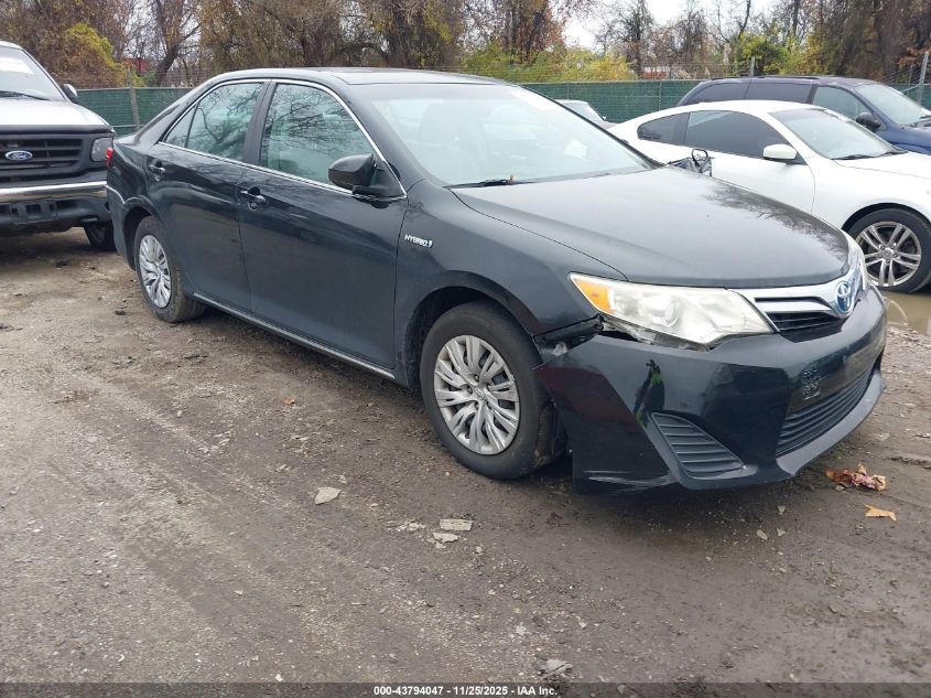TOYOTA CAMRY HYBRID LE