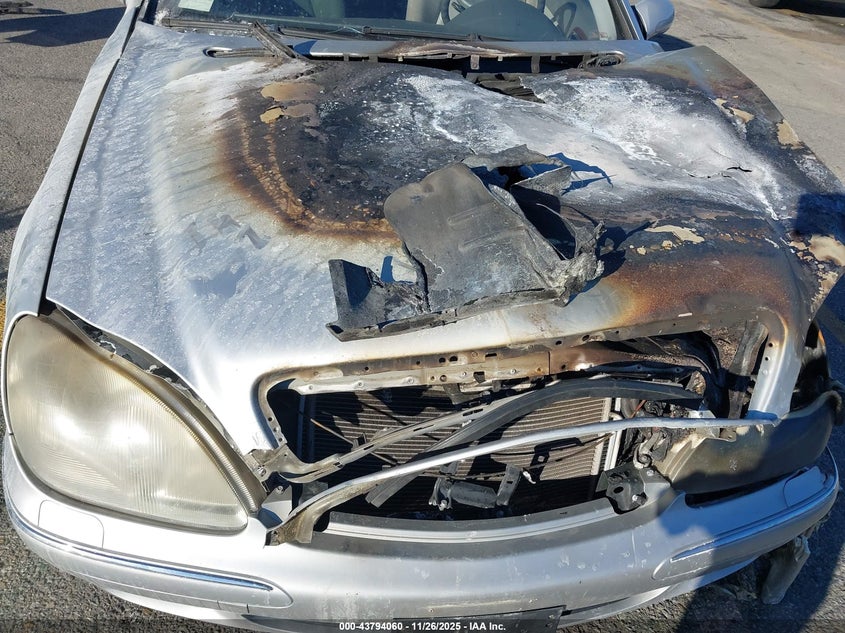 2002 Mercedes-Benz S 500 VIN: WDBNG75J92A230711 Lot: 43794060