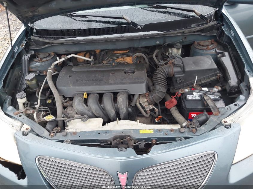 2008 Pontiac Vibe VIN: 5Y2SL65838Z401776 Lot: 43794121