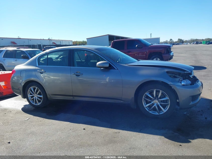 2008 Infiniti G35X VIN: JNKBV61F18M252441 Lot: 43794161