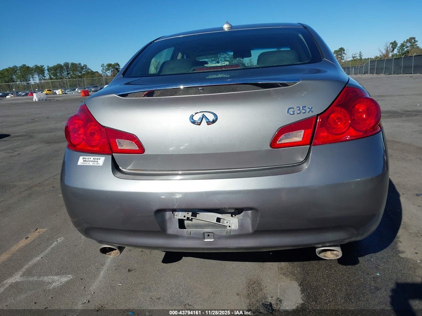 2008 Infiniti G35X VIN: JNKBV61F18M252441 Lot: 43794161