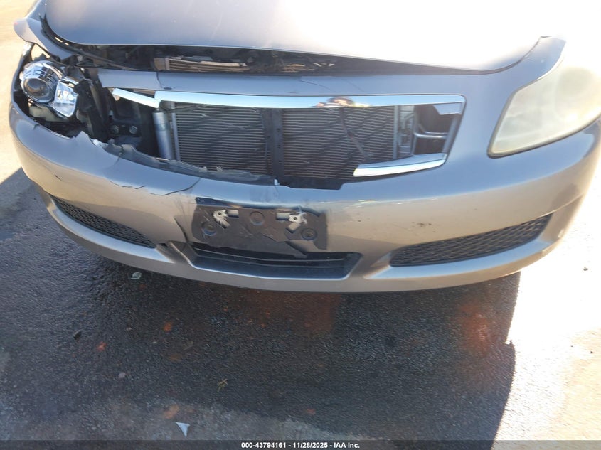 2008 Infiniti G35X VIN: JNKBV61F18M252441 Lot: 43794161