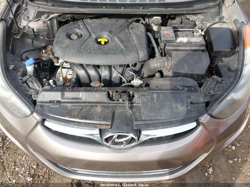 2013 Hyundai Elantra Gls VIN: 5NPDH4AE9DH377401 Lot: 43794162