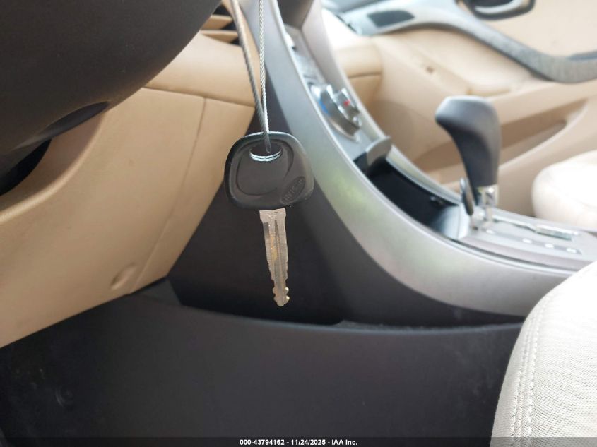 2013 Hyundai Elantra Gls VIN: 5NPDH4AE9DH377401 Lot: 43794162