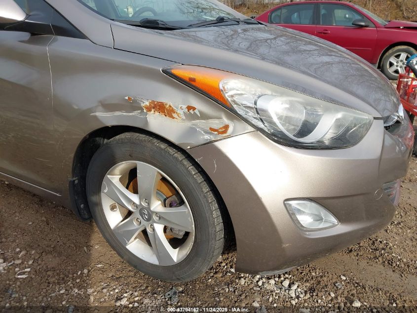 2013 Hyundai Elantra Gls VIN: 5NPDH4AE9DH377401 Lot: 43794162