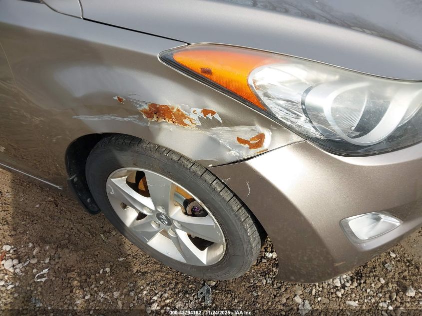 2013 Hyundai Elantra Gls VIN: 5NPDH4AE9DH377401 Lot: 43794162