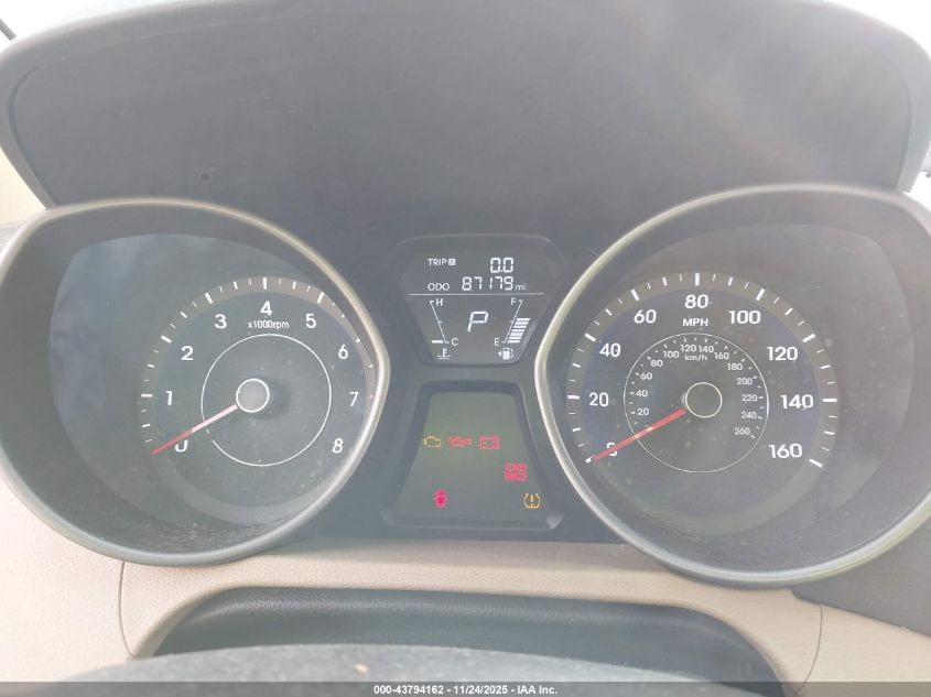 2013 Hyundai Elantra Gls VIN: 5NPDH4AE9DH377401 Lot: 43794162