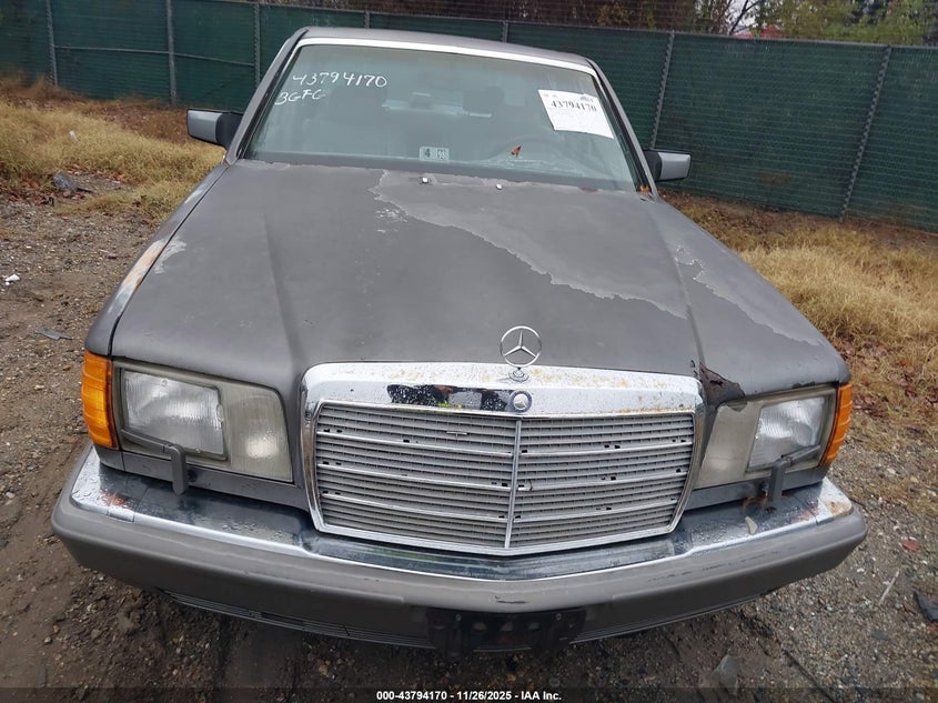 WDBCB25D4GA279809 1986 MERCEDES-BENZ  photo no. 6
