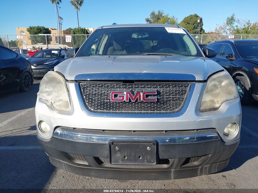2009 GMC Acadia Sle-1 VIN: 1GKER13D59J110201 Lot: 43794214