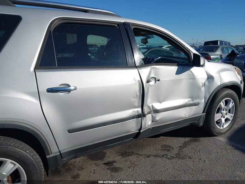 2009 GMC Acadia Sle-1 VIN: 1GKER13D59J110201 Lot: 43794214