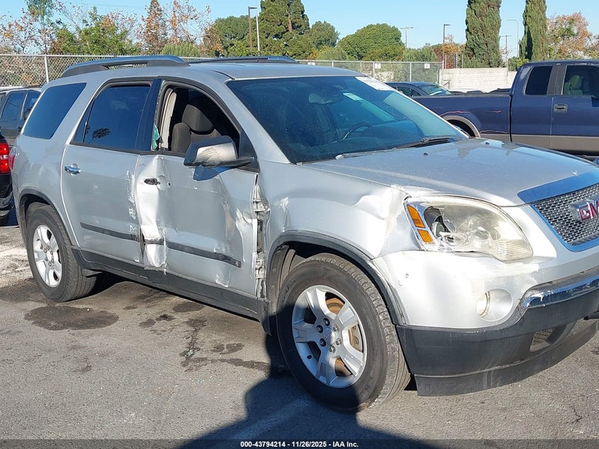 2009 GMC Acadia Sle-1 VIN: 1GKER13D59J110201 Lot: 43794214