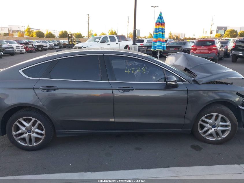 2016 Ford Fusion Se VIN: 3FA6P0HD8GR225280 Lot: 43794228