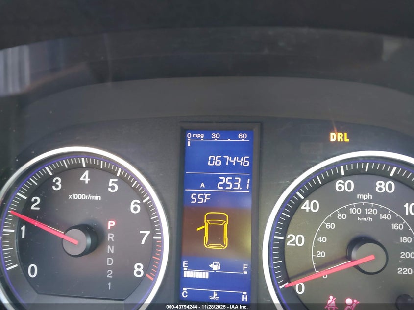 2011 Honda Cr-V Ex-L VIN: JHLRE4H72BC027285 Lot: 43794244